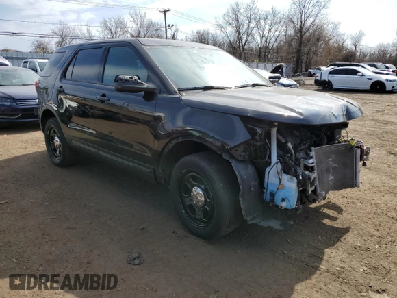 2019 Ford Police Interceptor Utility z VIN 1FM5K8AR8KGB23045, wystawiony jako Copart lot #43536005 z przebiegiem 93 164 mil mil oraz Szkoda całkowita • Salvage title. Historia ofert i sprzedaży dostępna na DreamBid. Obrazek 4.