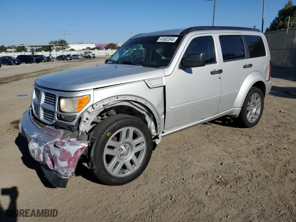 2007 Dodge Nitro R/T with VIN 1D8GT58637W655936, listed as a Copart auction lot 41632345 with 218,133 mi miles and Salvage Title. Bid and sale history available at carsss.com. Image 1.