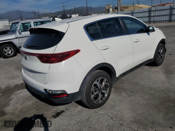 2021 Kia Sportage LX with VIN KNDPM3AC0M7874889, listed as a Copart auction lot 50266895 with 95,470 mi miles and Salvage Title. Bid and sale history available at DreamBid. Image 3.