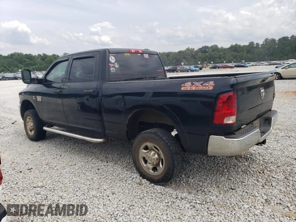 2012 Ram 2500 ST with VIN 3C6UD5CL3CG291447, listed as a Copart auction lot 60629443 with 166,765 mi miles and Salvage Title. Bid and sale history available at carsss.com. Image 2.
