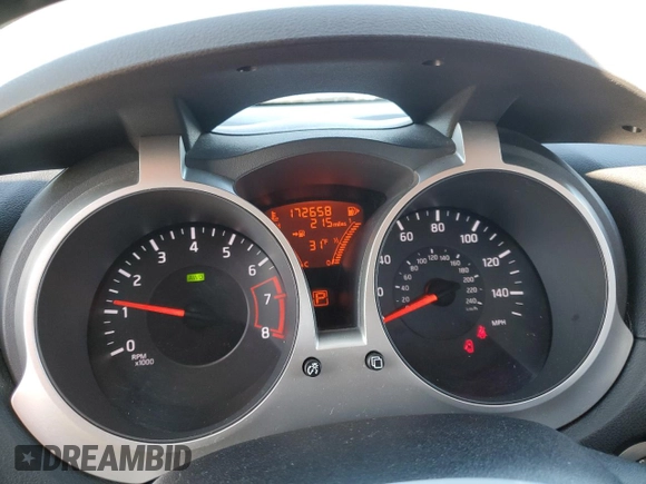 2013 Nissan Juke SV with VIN JN8AF5MV8DT216760, listed as a Copart auction lot 47479175 with 172,658 mi miles and Salvage Title. Bid and sale history available at carsss.com. Image 9.