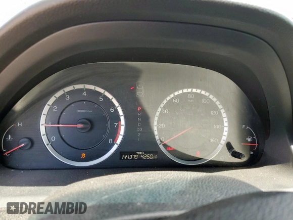 2011 Honda Accord EX with VIN 1HGCP3F76BA013574, listed as a Copart auction lot 61876095 with 144,379 mi miles and Salvage title. Bid and sale history available at DreamBid. Image 9.