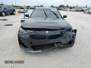 2022 BMW 2 Series 230i with VIN 3MW23CM09N8C57390, listed as a Copart auction lot 55380713 with 0 mi miles. Bid and sale history available at carsss.com. Image 5.