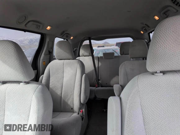 2012 Toyota Sienna LE with VIN 5TDJK3DC8CS031664, listed as a Copart auction lot 46085105 with 152,758 mi miles and Salvage Title. Bid and sale history available at carsss.com. Image 10.
