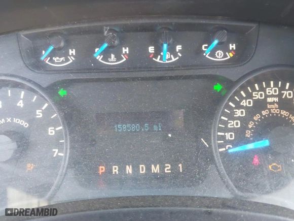 2014 Ford F-150 XL with VIN 1FTMF1CM0EKG22856, listed as a IAAI auction lot 41677979 with 158,580 mi miles. Bid and sale history available at carsss.com. Image 6.