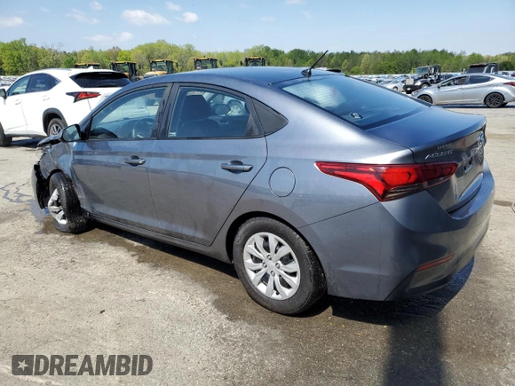 2019 Hyundai Accent SE with VIN 3KPC24A33KE039764, listed as a Copart auction lot 52211185 with 153,078 mi miles and Non Repairable. Bid and sale history available at DreamBid. Image 2.
