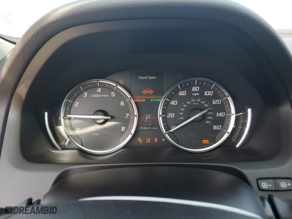 2018 Acura TLX with VIN 19UUB3F31JA002951, listed as a Copart auction lot 49897555 with 154,661 mi miles and Salvage Title. Bid and sale history available at carsss.com. Image 9.