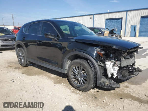 2020 Mazda CX-5 Sport with VIN JM3KFABM9L0729042, listed as a Copart auction lot 46681065 with 34,595 mi miles and Salvage Title. Bid and sale history available at carsss.com. Image 4.