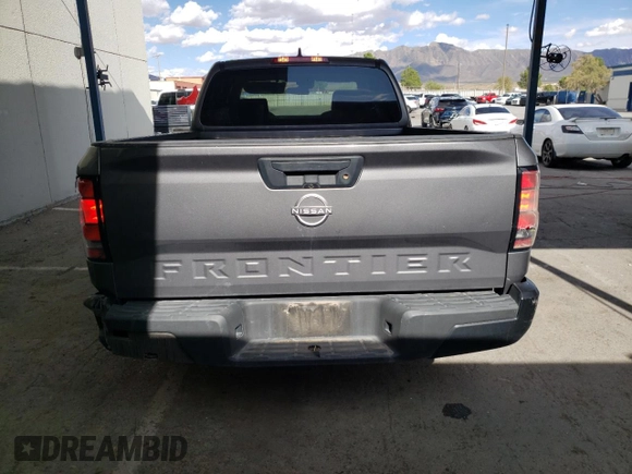 2022 Nissan Frontier S with VIN 1N6ED1CL7NN641336, listed as a Copart auction lot 67718234 with 27,960 mi miles and Salvage Title. Bid and sale history available at carsss.com. Image 6.