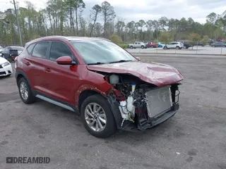 2018 Hyundai Tucson SEL with VIN KM8J33A4XJU832370, listed as a IAAI auction lot 41853382 with 40,005 mi miles. Bid and sale history available at carsss.com. Image 1.