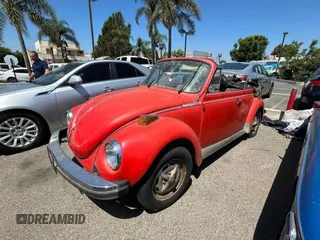 1979 Volkswagen Beetle with VIN 1592001207, listed as a Copart auction lot 69854614 with 1,699 mi miles and Clean Title. Bid and sale history available at DreamBid. Image 2.