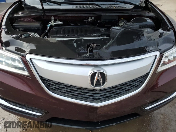 2016 Acura MDX w/Tech with VIN 5FRYD4H40GB044046, listed as a Copart auction lot 54181475 with 167,682 mi miles and Salvage Title. Bid and sale history available at carsss.com. Image 12.