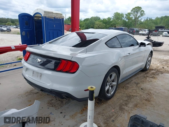 2018 Ford Mustang EcoBoost with VIN 1FA6P8TH4J5165145, listed as a IAAI auction lot 42414241 with 58,884 mi miles and . Bid and sale history available at DreamBid. Image 4.