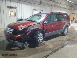 2008 Ford Taurus X SEL with VIN 1FMDK02W48GA22059, listed as a Copart auction lot 43174515 with 136,603 mi miles and Salvage Title. Bid and sale history available at carsss.com. Image 1.
