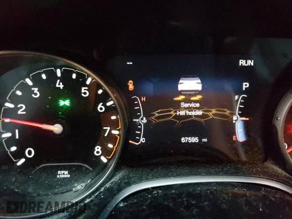 2021 Jeep Compass 80th Anniversary with VIN 3C4NJDEB2MT517099, listed as a Copart auction lot 59578605 with 67,595 mi miles and Non repairable. Bid and sale history available at DreamBid. Image 9.