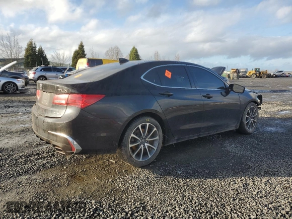 2019 Acura TLX z VIN 19UUB3F34KA007272, wystawiony jako Copart lot #46543825 z przebiegiem 59 464 mil mil oraz Szkody całkowita. Historia ofert i sprzedaży dostępna na DreamBid. Obrazek 3.