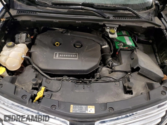 2016 Lincoln MKC Reserve with VIN 5LMTJ3DH0GUJ21148, listed as a Copart auction lot 46986735 with 80,706 mi miles and Salvage Title. Bid and sale history available at DreamBid. Image 12.