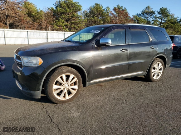 2012 Dodge Durango Crew with VIN 1C4SDJDT8CC286271, listed as a Copart auction lot 80084144 with 142,642 mi miles and Non Repairable. Bid and sale history available at carsss.com. Image 1.