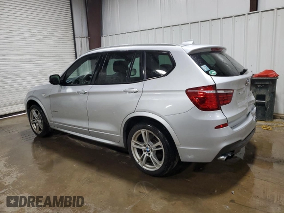 2014 BMW X3 xDrive35i z VIN 5UXWX7C54E0E77822, wystawiony jako Copart lot #58406865 z przebiegiem 107 753 mil mil oraz Szkoda całkowita • Salvage title. Historia ofert i sprzedaży dostępna na DreamBid. Obrazek 2.