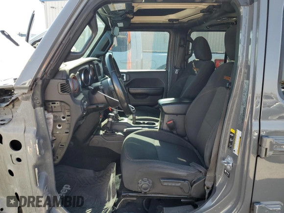 2021 Jeep Gladiator Mojave с VIN 1C6JJTEG4ML587372, выставлен на аукционе Copart как лот 56418025 с пробегом 91 121 миль миль и Списание • Salvage title. История ставок и продаж доступна на DreamBid. Изображение 7.