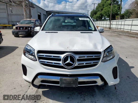 2017 Mercedes-Benz GLS 450 with VIN 4JGDF6EE3HA968182, listed as a Copart auction lot 62398725 with 60,369 mi miles and Salvage title. Bid and sale history available at DreamBid. Image 5.