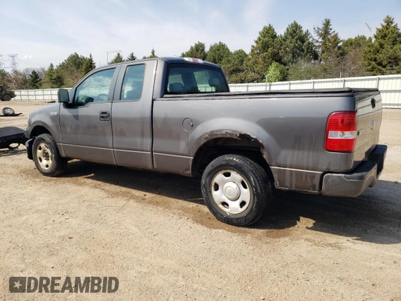2007 Ford F-150 STX with VIN 1FTRX12W37FB04662, listed as a Copart auction lot 54192815 with 123,863 mi miles and Salvage title. Bid and sale history available at DreamBid. Image 2.