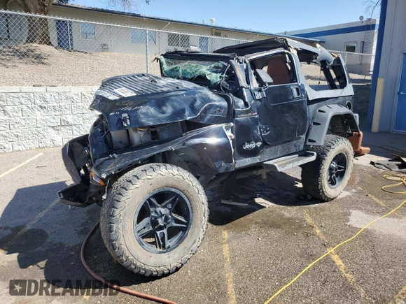 2002 Jeep Wrangler X with VIN 1J4FA39S12P748127, listed as a Copart auction lot 66538073 with Not Provided miles and Non Repairable. Bid and sale history available at carsss.com. Image 1.