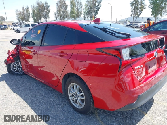 2020 Toyota Prius L Eco z VIN JTDKARFU0L3109596, wystawiony jako IAAI lot #41950366 z przebiegiem Nie podano mil oraz . Historia ofert i sprzedaży dostępna na DreamBid. Obrazek 3.