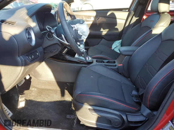 2024 Kia Forte GT with VIN 3KPF44AC8RE742018, listed as a Copart auction lot 87926895 with 8,391 mi miles and Salvage Title. Bid and sale history available at DreamBid. Image 7.
