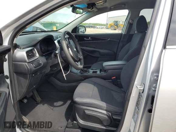 2020 Kia Sorento LX V6 with VIN 5XYPG4A5XLG629985, listed as a Copart auction lot 54002355 with 113,442 mi miles and Clean Title. Bid and sale history available at carsss.com. Image 7.