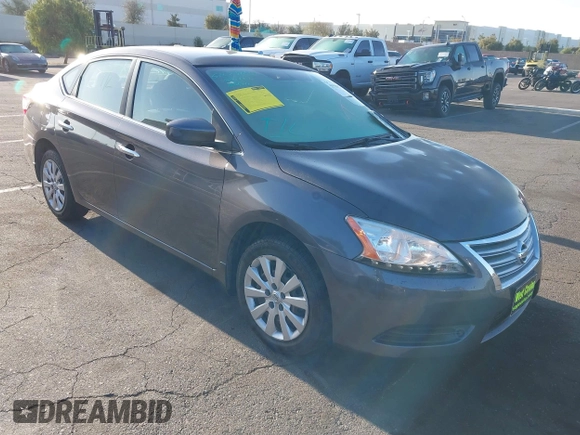 2015 Nissan Sentra SR with VIN 3N1AB7APXFL681317, listed as a IAAI auction lot 41939374 with 77,144 mi miles and . Bid and sale history available at DreamBid. Image 1.