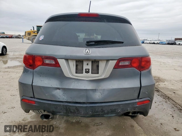 2012 Acura RDX with VIN 5J8TB2H26CA002098, listed as a Copart auction lot 51833525 with 220,498 mi miles and Salvage title. Bid and sale history available at DreamBid. Image 6.