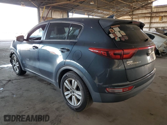 2019 Kia Sportage LX with VIN KNDPM3AC9K7613841, listed as a Copart auction lot 52531705 with 117,425 mi miles and Salvage Title. Bid and sale history available at carsss.com. Image 2.