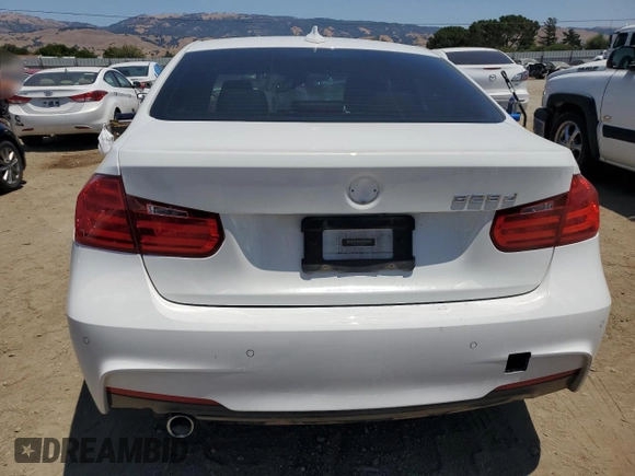 2015 BMW 3 Series 328d with VIN WBA3D3C5XFK158530, listed as a Copart auction lot 60341705 with 82,950 mi miles and Salvage title. Bid and sale history available at DreamBid. Image 6.