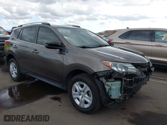 2013 Toyota RAV4 LE with VIN JTMZFREV4D5016368, listed as a IAAI auction lot 42211849 with 67,490 mi miles and . Bid and sale history available at carsss.com. Image 1.