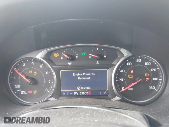 2020 GMC Terrain SLT with VIN 3GKALVEV0LL277756, listed as a IAAI auction lot 41853513 with 63,502 mi miles. Bid and sale history available at carsss.com. Image 7.