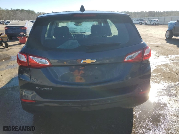 2019 Chevrolet Equinox LS with VIN 3GNAXHEVXKS514900, listed as a Copart auction lot 85048014 with 89,837 mi miles and Salvage Title. Bid and sale history available at carsss.com. Image 6.