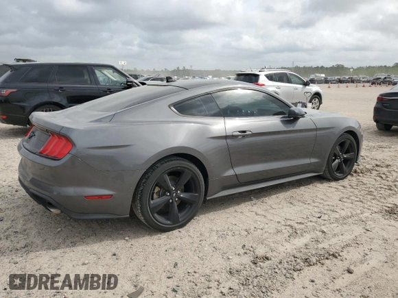 2021 Ford Mustang EcoBoost with VIN 1FA6P8TH0M5108512, listed as a Copart auction lot 51047485 with 44,744 mi miles and Clean title. Bid and sale history available at DreamBid. Image 3.