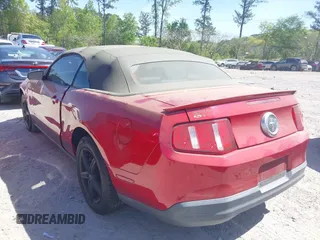 2010 Ford Mustang V6 with VIN 1ZVBP8EN4A5175330, listed as a IAAI auction lot 42049398 with 111,339 mi miles. Bid and sale history available at carsss.com. Image 3.