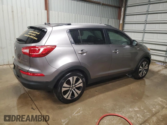 2012 Kia Sportage EX with VIN KNDPCCA28C7246734, listed as a Copart auction lot 57668255 with 128,258 mi miles and Clean title. Bid and sale history available at DreamBid. Image 3.
