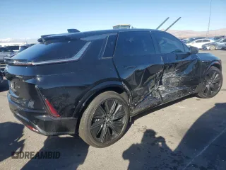 2024 Cadillac LYRIQ Sport z VIN 1GYKPWRL2RZ128893, wystawiony jako Copart lot #47378525 z przebiegiem 316 mil mil oraz Szkody całkowita. Historia ofert i sprzedaży dostępna na DreamBid. Obrazek 3.