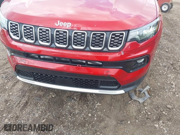 2025 Jeep Compass Limited with VIN 3C4NJDCN2ST545284, listed as a IAAI auction lot 42187547 with 8,005 mi miles and . Bid and sale history available at DreamBid. Image 6.