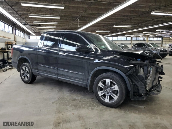 2017 Honda Ridgeline RTL-E with VIN 5FPYK3F7XHB012809, listed as a Copart auction lot 46440195 with 144,274 mi miles and Salvage Title. Bid and sale history available at carsss.com. Image 4.