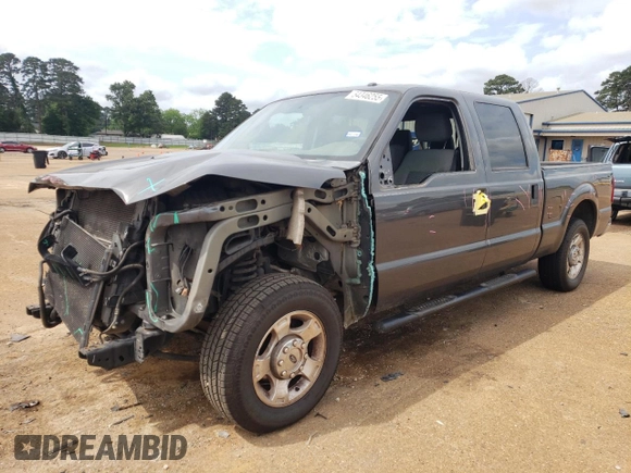 2015 Ford F-250 XL with VIN 1FT7W2A64FEC14416, listed as a Copart auction lot 54346255 with 145,617 mi miles and Salvage title. Bid and sale history available at DreamBid. Image 1.