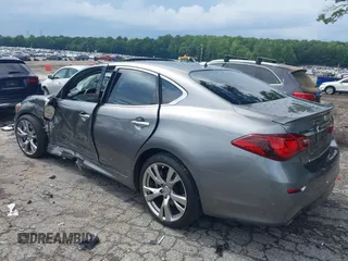 2015 Infiniti Q70 with VIN JN1BY1AP6FM540296, listed as a IAAI auction lot 42524538 with 119,933 mi miles and . Bid and sale history available at DreamBid. Image 3.