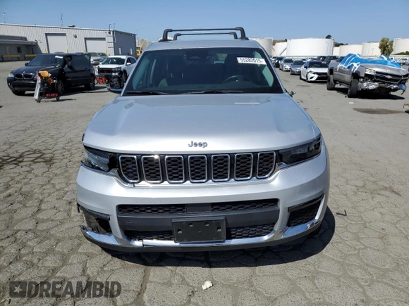 2021 Jeep Grand Cherokee Limited с VIN 1C4RJKBG4M8162344, выставлен на аукционе Copart как лот 55282015 с пробегом 40 263 миль миль и Списание • Salvage title. История ставок и продаж доступна на DreamBid. Изображение 5.