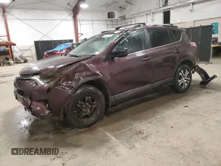 2017 Toyota RAV4 LE with VIN 2T3BFREVXHW638604, listed as a Copart auction lot 51671795 with 90,447 mi miles and Salvage Title. Bid and sale history available at carsss.com. Image 1.