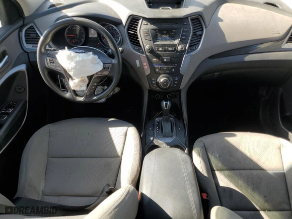 2015 Hyundai Santa Fe Sport with VIN 5XYZU3LB3FG254864, listed as a Copart auction lot 52762365 with 107,418 mi miles and Salvage Title. Bid and sale history available at carsss.com. Image 8.