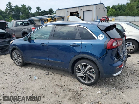 2019 Kia Niro Touring with VIN KNDCE3LCXK5345712, listed as a Copart auction lot 61921284 with 57,903 mi miles and Salvage Title. Bid and sale history available at carsss.com. Image 2.
