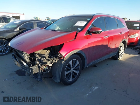 2018 Kia Sorento EX with VIN 5XYPH4A56JG410368, listed as a IAAI auction lot 41165704 with Not Provided miles and . Bid and sale history available at DreamBid. Image 2.